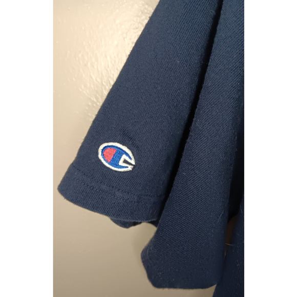 Vintage 90s Texas Tech Red Raiders Adult XL T-shirt Navy Blue Tee Champion - Picture 4 of 7